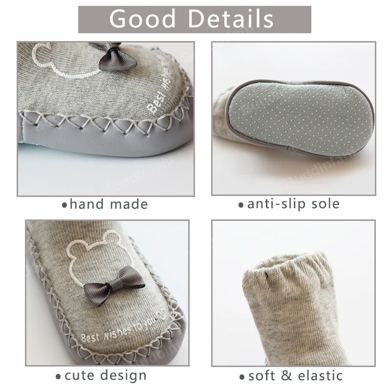 

sock shoes baby girl home slippers baby boy home indoor socks anti slip newborn warm rubber soled socks infant girls slipper