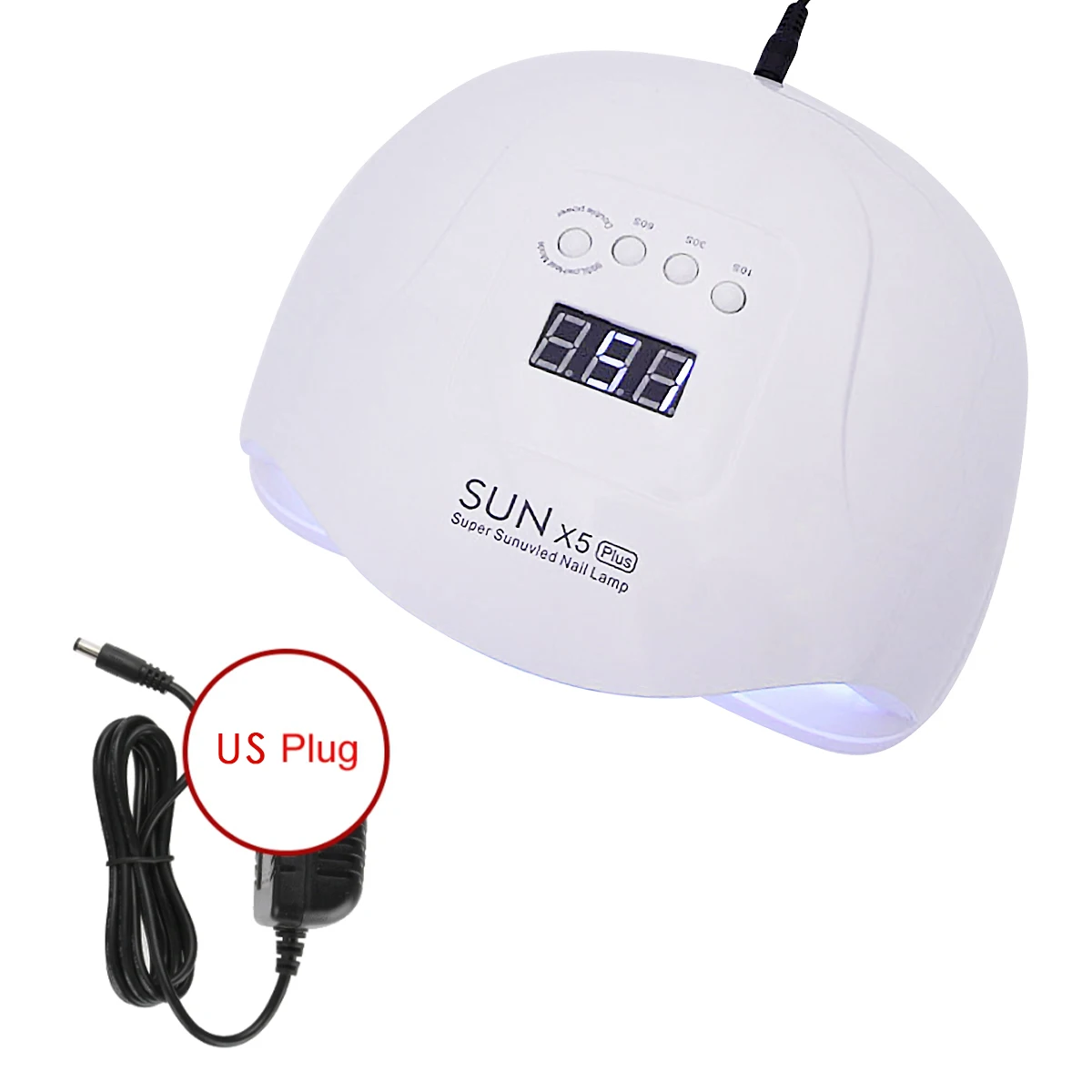 

80W Nail Lamp Smart Sensor Nail Dryer Light Nail Gel Polish Curing Machine