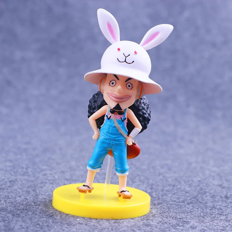 

Free Shipping Zoro And Other Cartoon Characters 10cm PVC Action Figure Toys Dolls