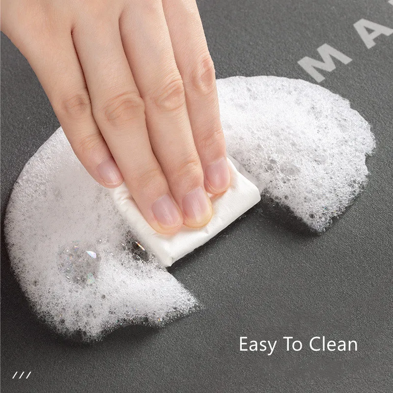 simple contrast color long floor carpet water absorbent anti skid kitchen diatom mud rug slow rebound foot mat oval rectangle free global shipping