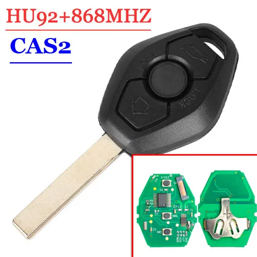XNRKEY 3 кнопки 868 МГц дистанционный ключ для BMW 5 7 серия X3 с PCF7942 44 чип CAS2 Системы|Ключ