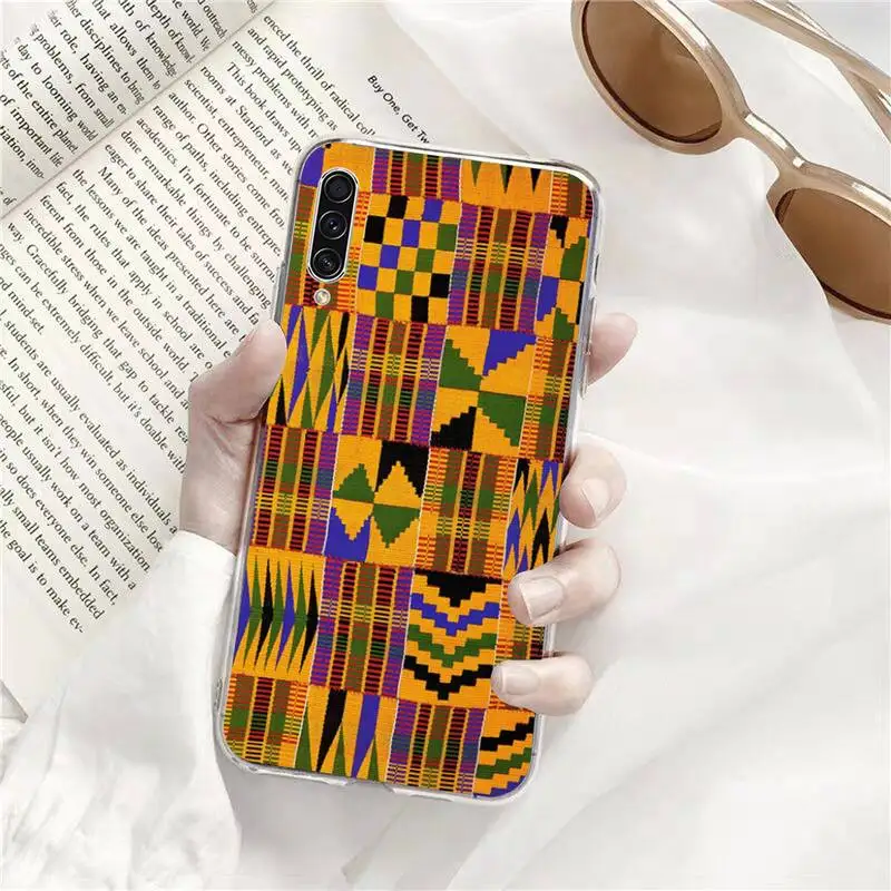 

Creativity African style Phone Case Transparent for Samsung s9 s10 s20 Huawei honor P20 P30 P40 xiaomi note mi 8 9 pro lite plus