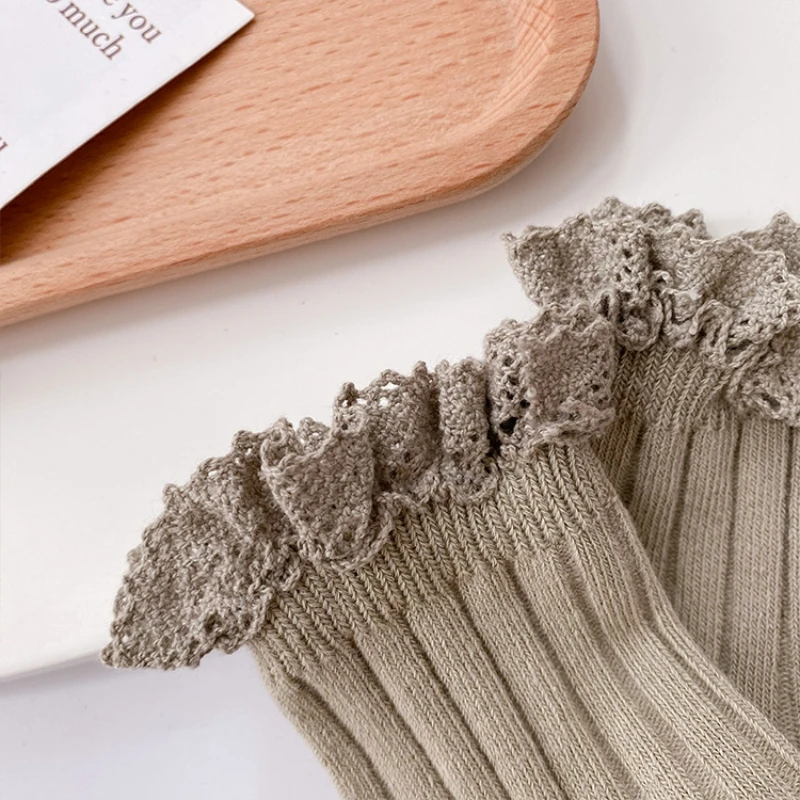 

Kids Baby Girls Lace Socks Children's Girl Ruffled Lace Princess Baby Sock