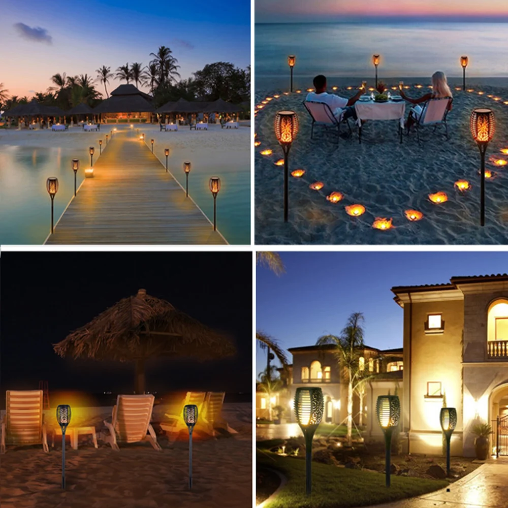 COCOZ Солнечный фонарь мигающий IP65 водонепроницаемый открытый солнечный