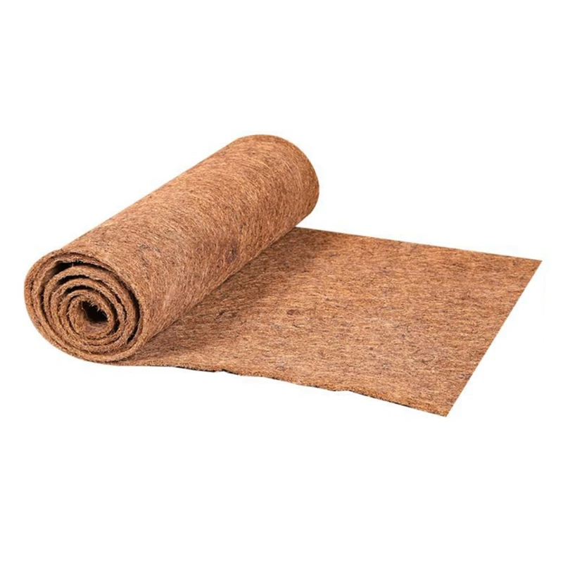 

Natural Coconut Fiber Coco Liner Roll Mat Flower Basket Flowerpot Insulation Pet Reptile Carpet Garden Decoration