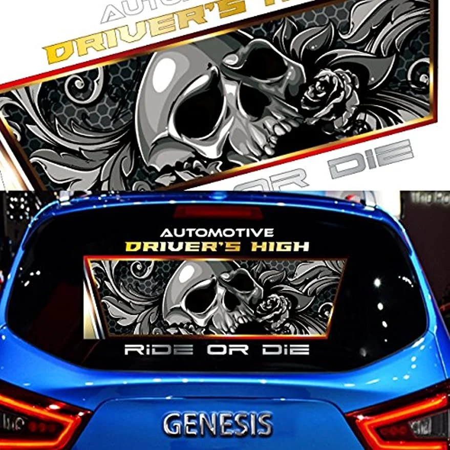 

2PC Universal Side Skirt Car Door Sticker Decal Automobiles Auto Accessories