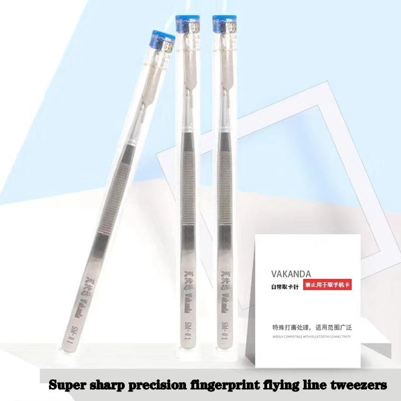 Vakanda Sm 01 супер острый носок с точностью отпечатков пальцев Летающий линия Пинцет