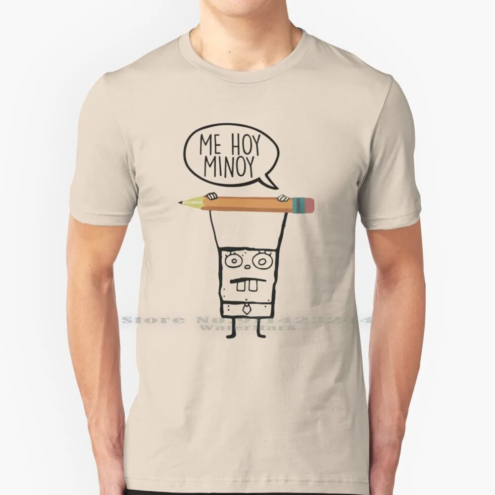 Me Hoy % хлопок Футболка Minoy Mr Krabs Сквидвард звезда Смешные Мультяшные карандаши