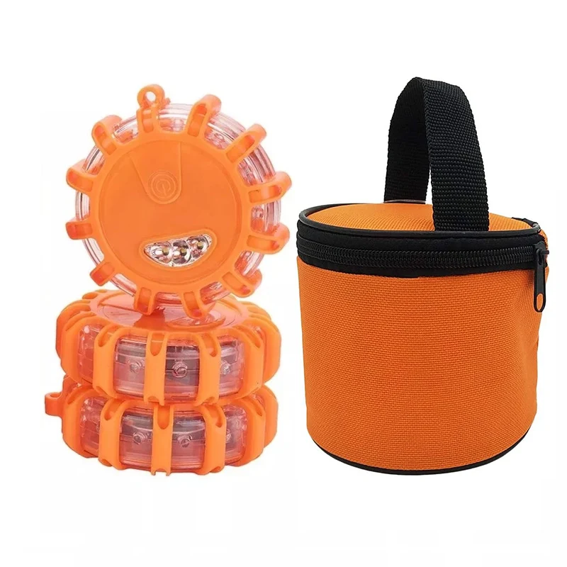 

1 шт. 3 шт. магнитный светодиодный стробоскоп, сигнальная лампа, аварийная дорожная спасательная безопасность, мигающие огни, автомобильный маяк, лампа Flare