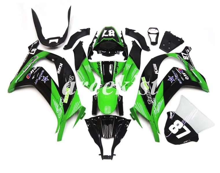 

Новый комплект обтекателей из АБС для kawasaki Ninja ZX-10R ZX10R 2011 2012 2013 2014 2015 комплект обтекателей 11 12 13 14 15 номер 87