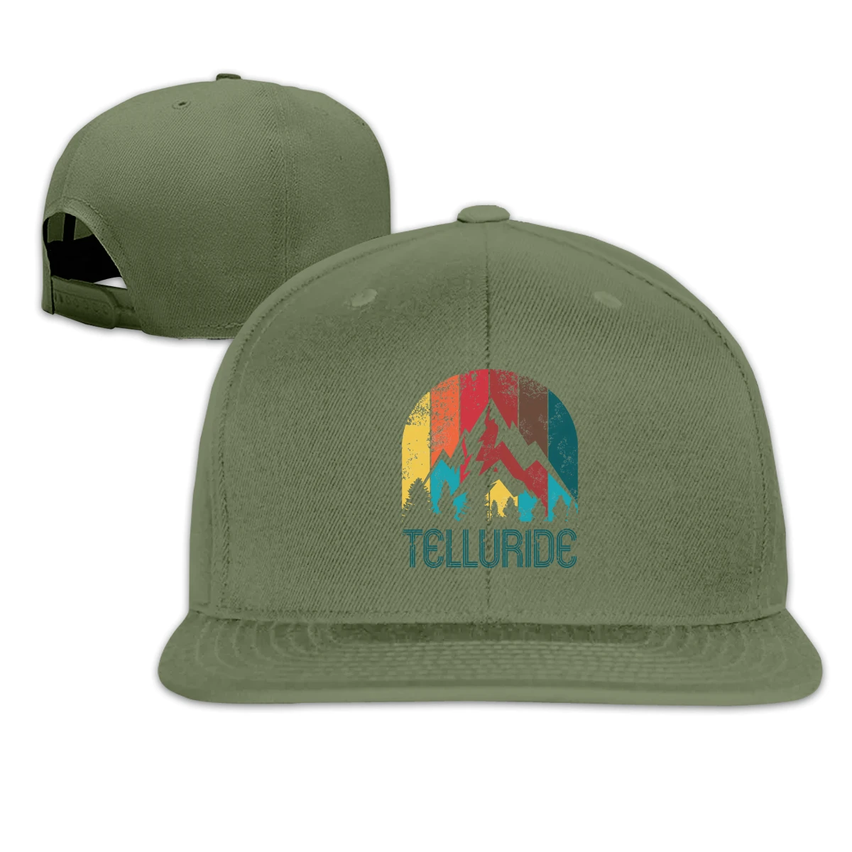 

Retro City Of Telluride T mans woman's Fashionable and breathable Dad Cap