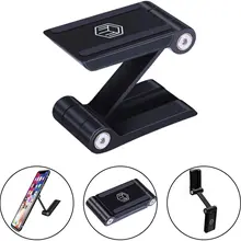 Adjustable Car Phone Mount Magnetic Foldable Phone Holder Car Dashboard Stand Radar Laser Detector Car Camera Recorder Cradle