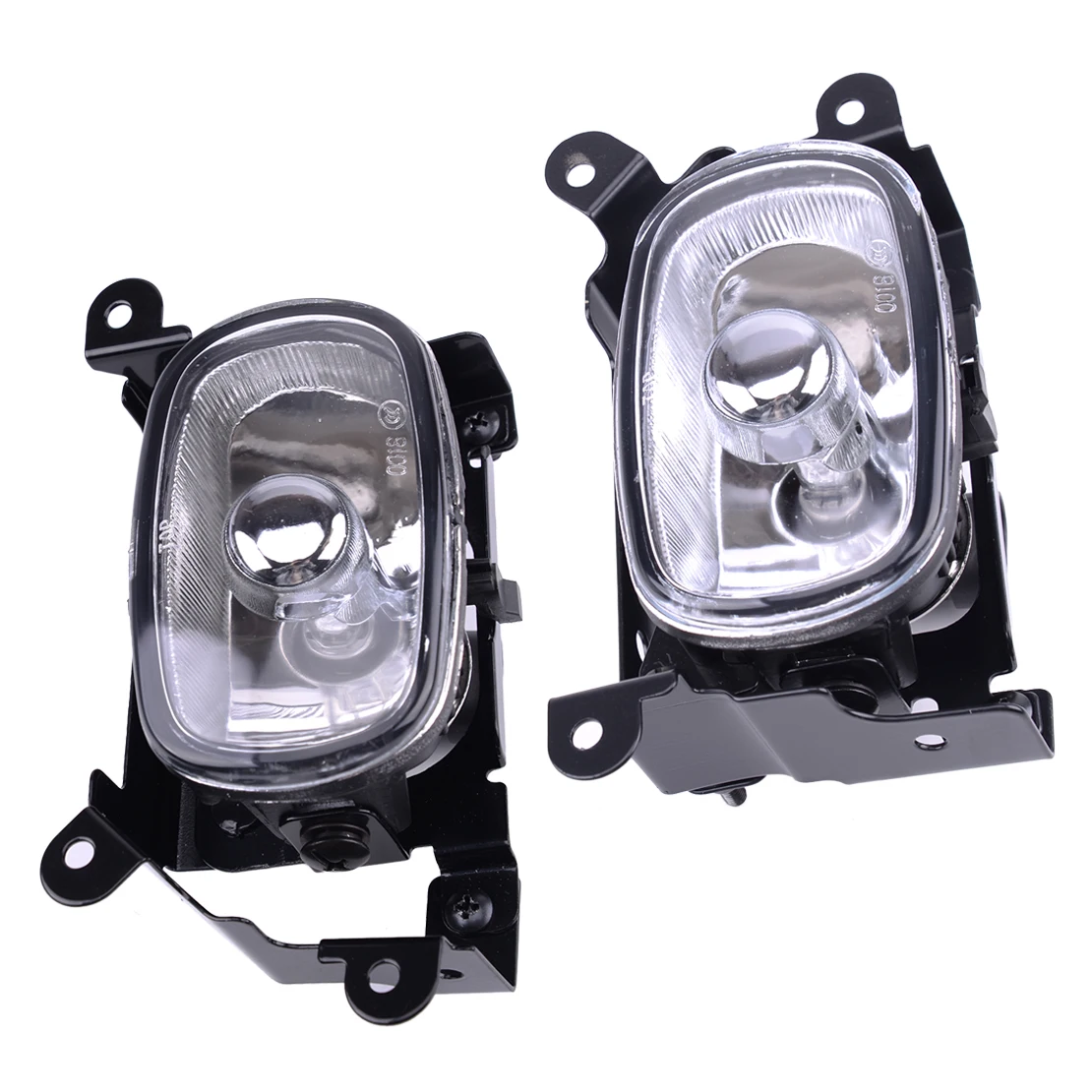 

1Pair Car Front Bumper Fog Light Lamp Fit for Mitsubishi Outlander 2006 2005 2004 2003