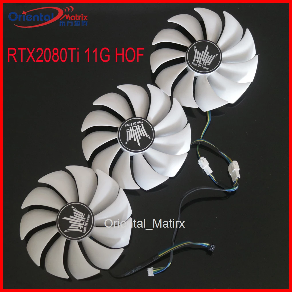 

FD9015U12S 12V 0.55AMP 4Pin 88mm VGA Fan For GALAXY RTX2080Ti 11G HOF Graphics Card Cooler Cooling Fan