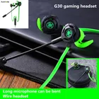 Новая Проводная гарнитура G30 с микрофоном, игровая гарнитура, музыка, стерео, шумоподавление, гарнитура для анкера