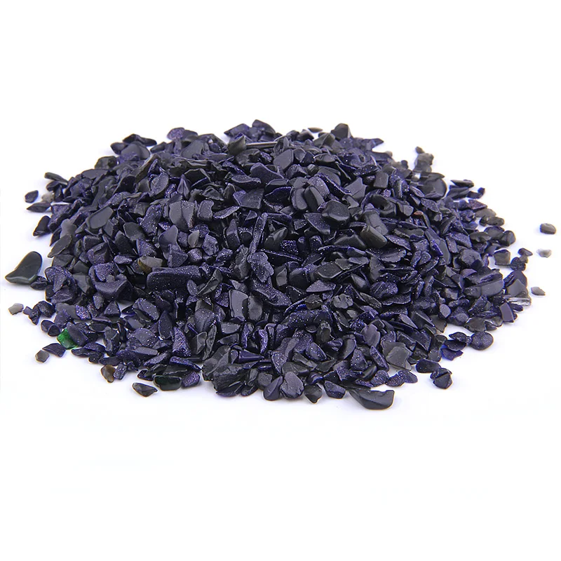Синий Песчаник чипы из натурального камня сырой Кристалл Рок для изготовления