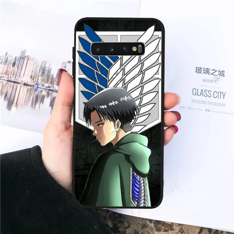 

Anime Japanese attack on Titan Phone Case For Samsung galaxy S 7 8 9 10 20 edge A 6 10 20 30 50 51 70 note 10 plus