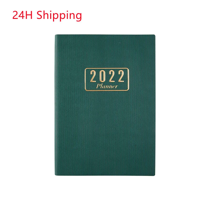 

2022 Time 365 days Schedule Book A5 Newest PU Notepads Creative Planner Reminder Timetable Desk Dates Diary planner 2021 New