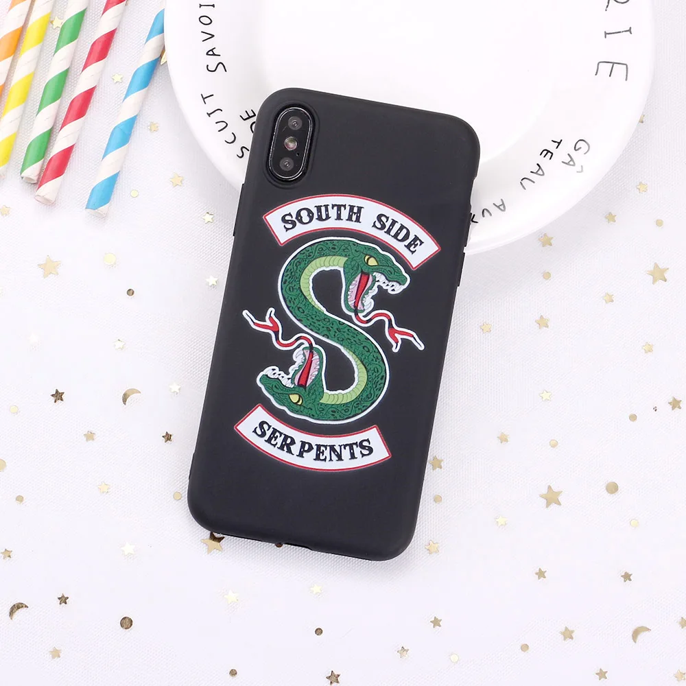 Силиконовый чехол для 12 13Mini 11 Pro 8 8Plus X XR 7 7Plus XS Max TV Riverdale Jughead Jones South Side Candy телефона