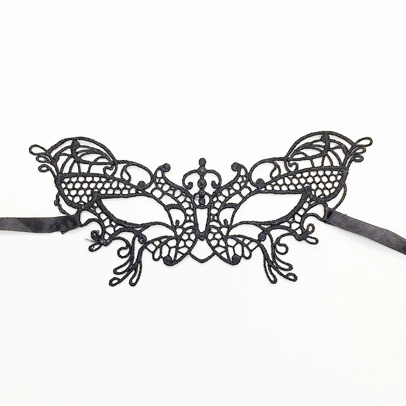 small butterfly Сексуальная кружевная Карнавальная маска на Хеллоуин вечерние женские маски для глаз маска для косплея венецианские костюмы карнавальные полумаски для лица - Цвет: small butterfly