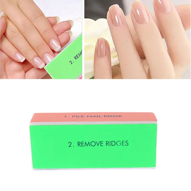 High Quality 5 Pcs Fashion Nail Art Manicure 4 Way Shiner Buffer Buffing Block Sanding File Suitable for professional salon | Красота и