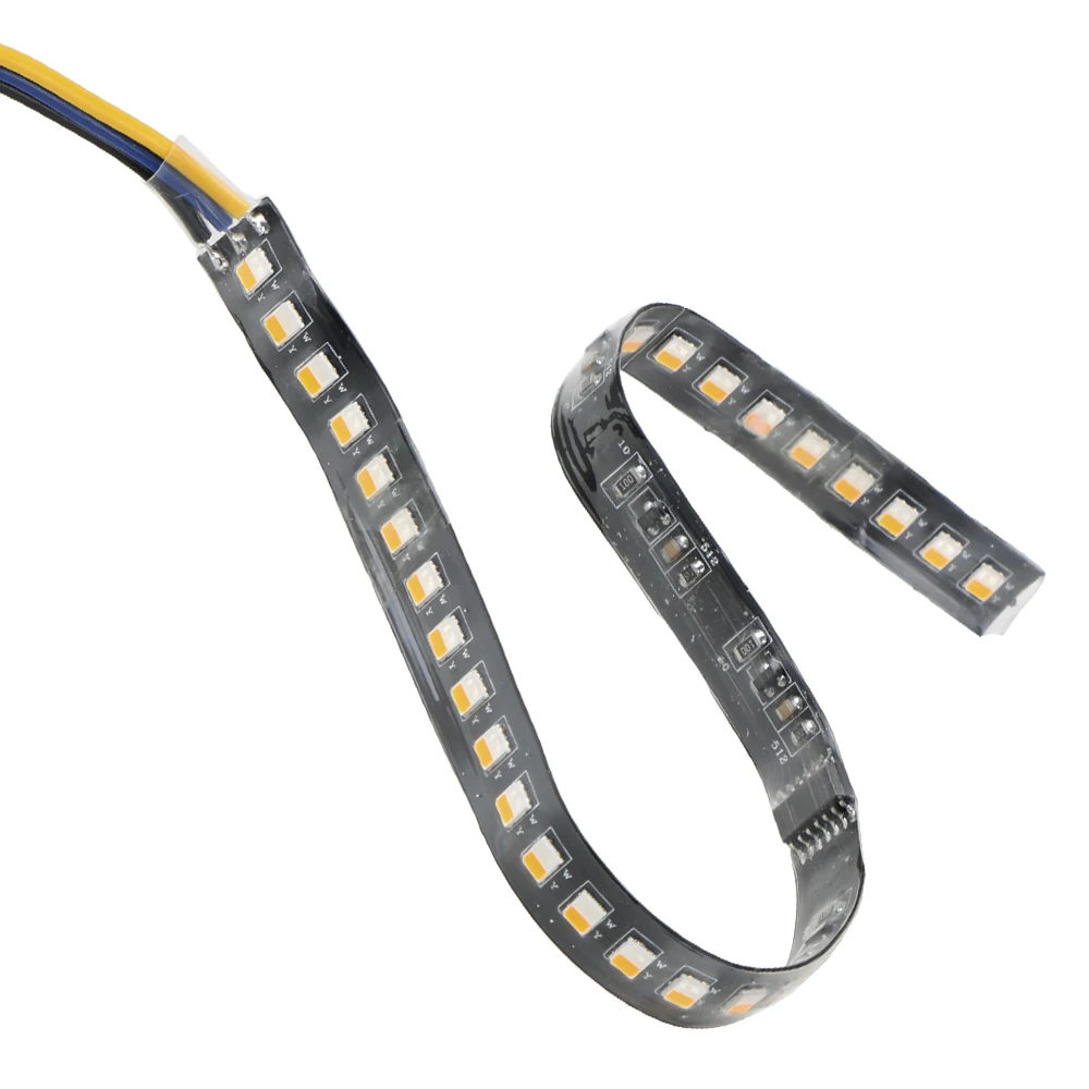 LEEPEE светодиодный течет поворотов полосы светильник Янтарный синий автомобиль