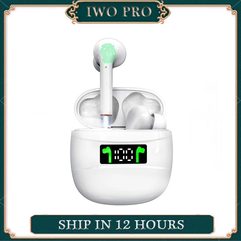 

IWO PRO J3 Pro Tws 2021 Wireless Bluetooth Headset Sports Touch Headset Bluetooth 5.2 Headset With Microphone for Xiaomi iPhone