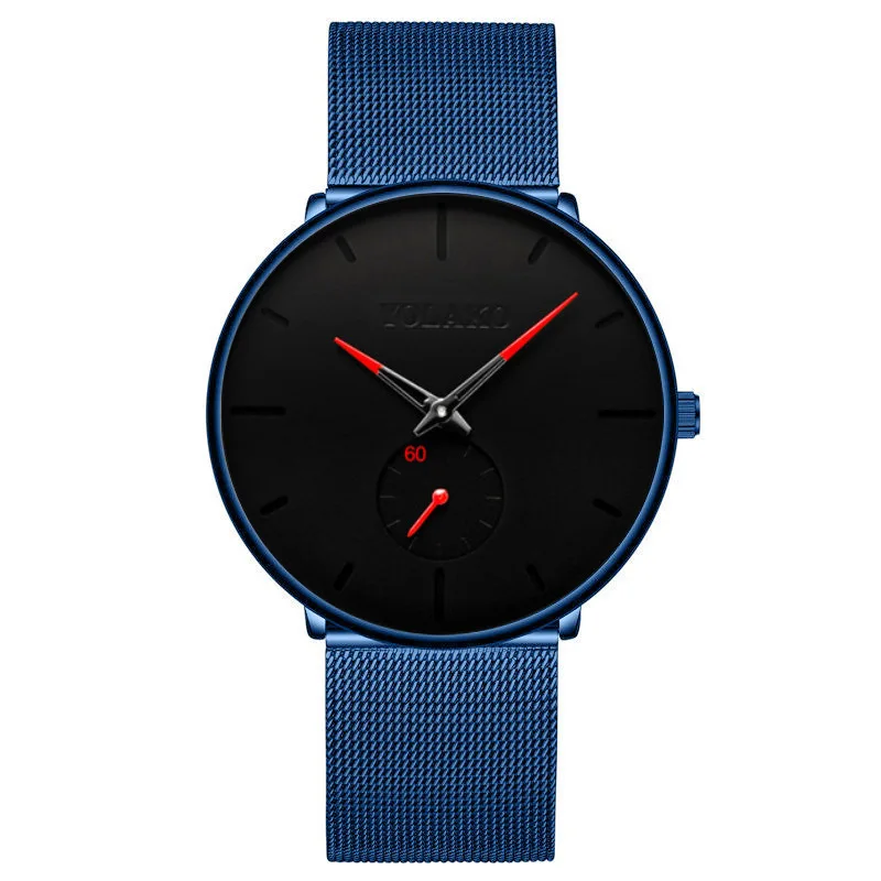 Мужские часы 2020 Модные Кварцевые Золотые бренд Топ класса люкс все стальные