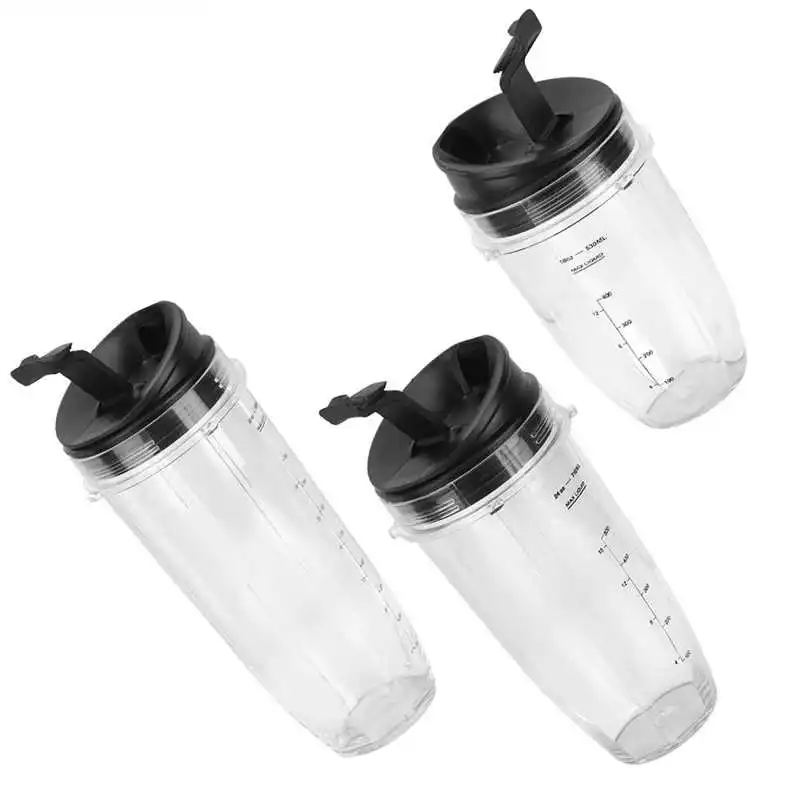 

Cup + Lid Blender Part Kit for NINJA 900W 1000W Blender Accessory Replacement