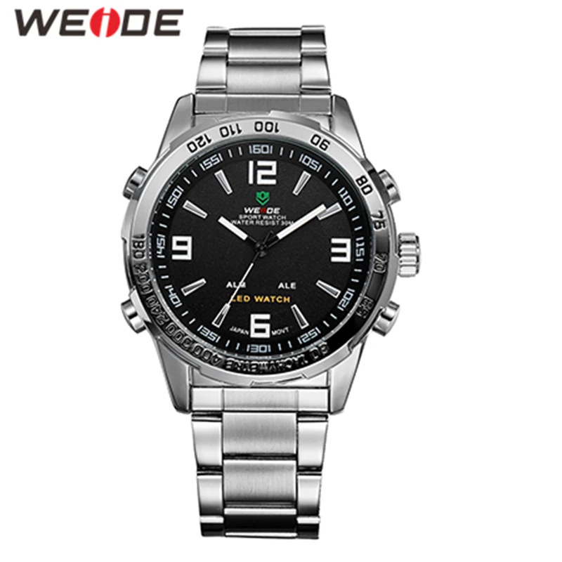 Лидер продаж WEIDE спортивные часы для мужчин LED disgital дисплей Janpan движение