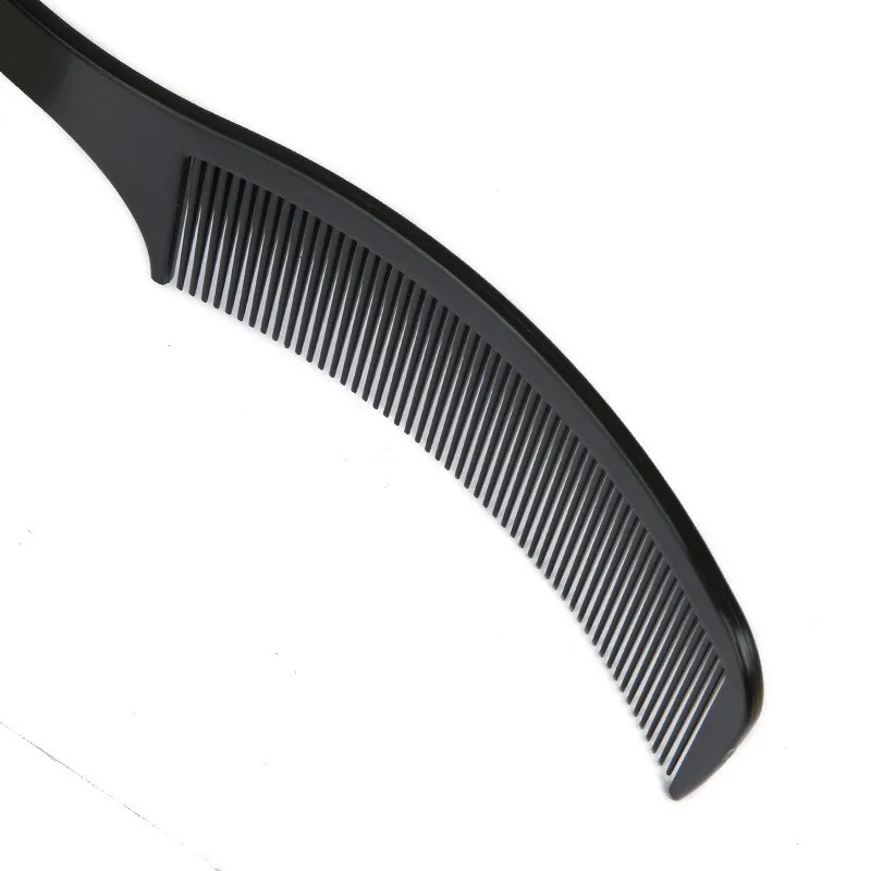 

Black Fine Cutting Comb Black Hair Salon Comb With Pro Barber Hairdressing Comb