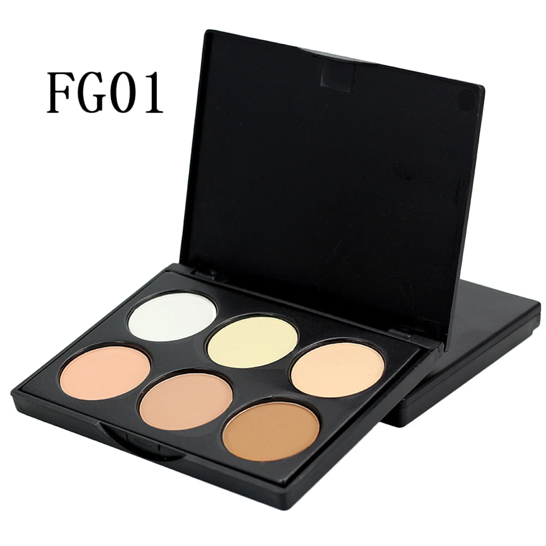 

6 color face repair Makeup powder Face contour bronzer highlighter powder Nose Shadow Repair Foundation Nude Cheek Blush Powder
