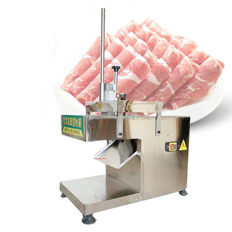 

PBOBP Electric meat slicer Full stainless steel cutting machine Commercial Fully automatic Slice cutter meat grinder