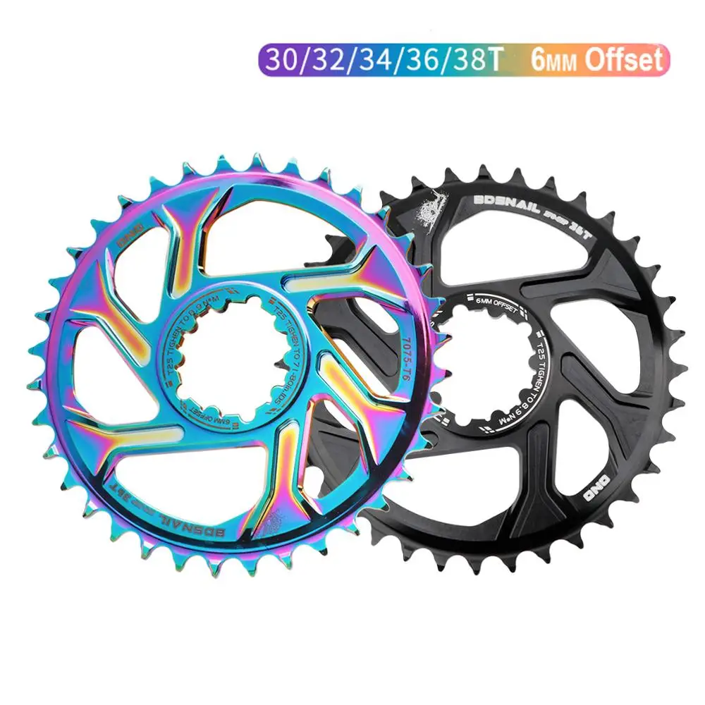 GXP велосипедная Звездочка узкая широкая 30T 32T 34T 36T 38T MTB горного велосипеда
