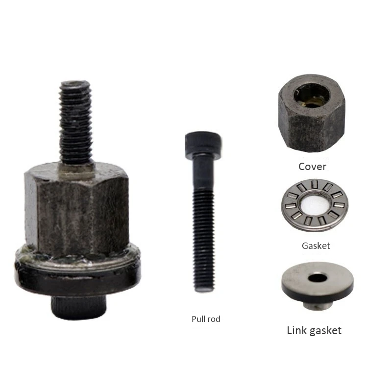 

5Pcs Hand Rivet Nut Head Nuts Simple Installation Manual Riveter Rivnut Tool Accessory for Nuts M3 M4 M5 M6 M8