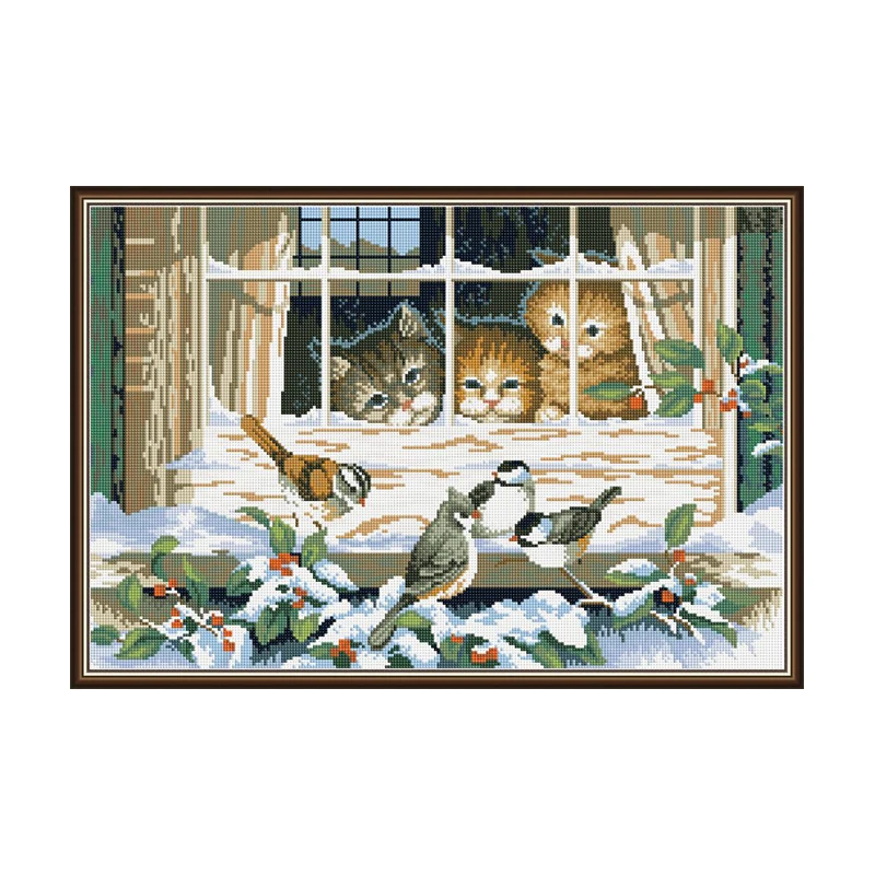 

Landscape Out of The Window 5D DIY Diamond Painting Full Square New Arrival Cross Stitch Diamond Embroidery Diamond Mosaic Icons