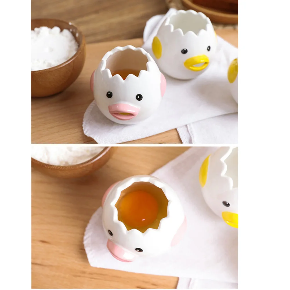 Милый куриный керамический яичный белый сепаратор креативный желток белковый