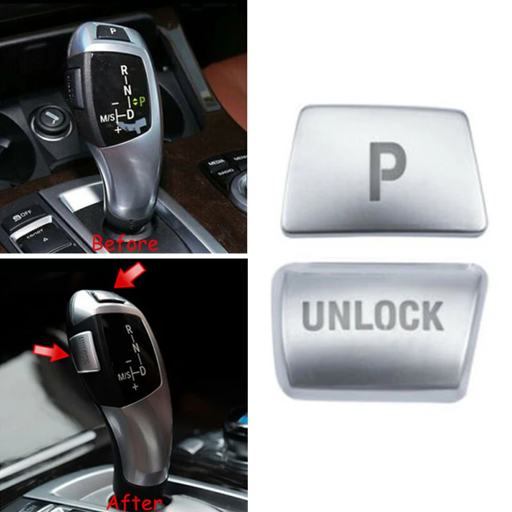 

Cover Button Cover Unlock button Accessories Gear Shifter Knob Head Trim