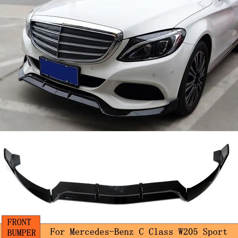 Комплект спойлеров для Benz C Class W205 C205 Sport C180 C200 C250 C260 C300 C350 2015 - 2020 | Автомобили и