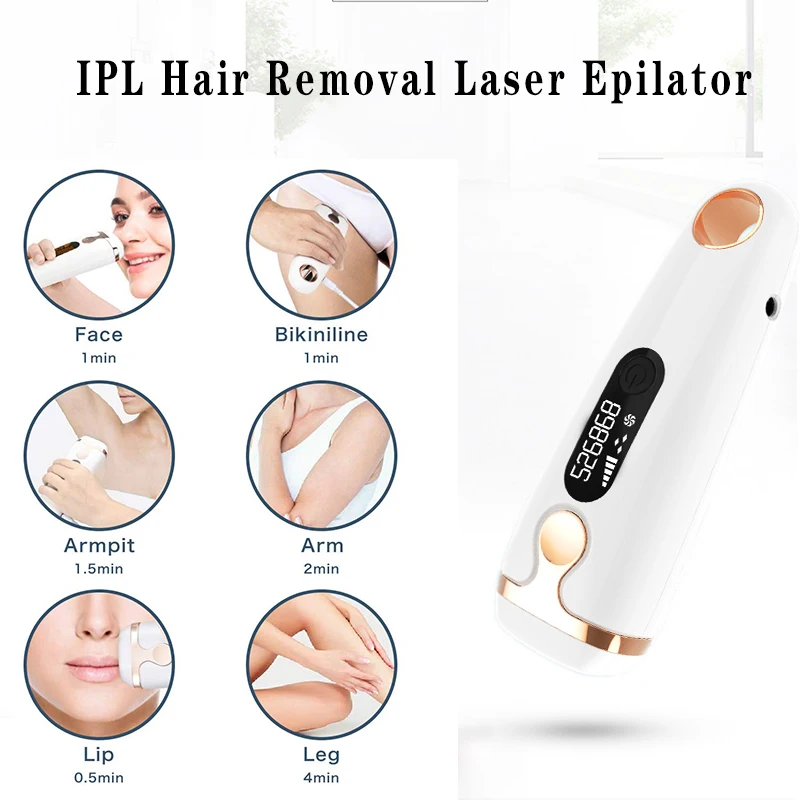 IPL Hair Removal Laser Epilator For Women Laser permanent Whole Body Hair Removal Machine 999999 flash Electric Photo Painless