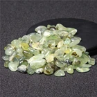 Натуральный Зеленый Пренит без отверстий, камень 5-8 мм, крошечный необработанный минеральный лечебный Состаренный кварц осколок кристалла камень домашний декор