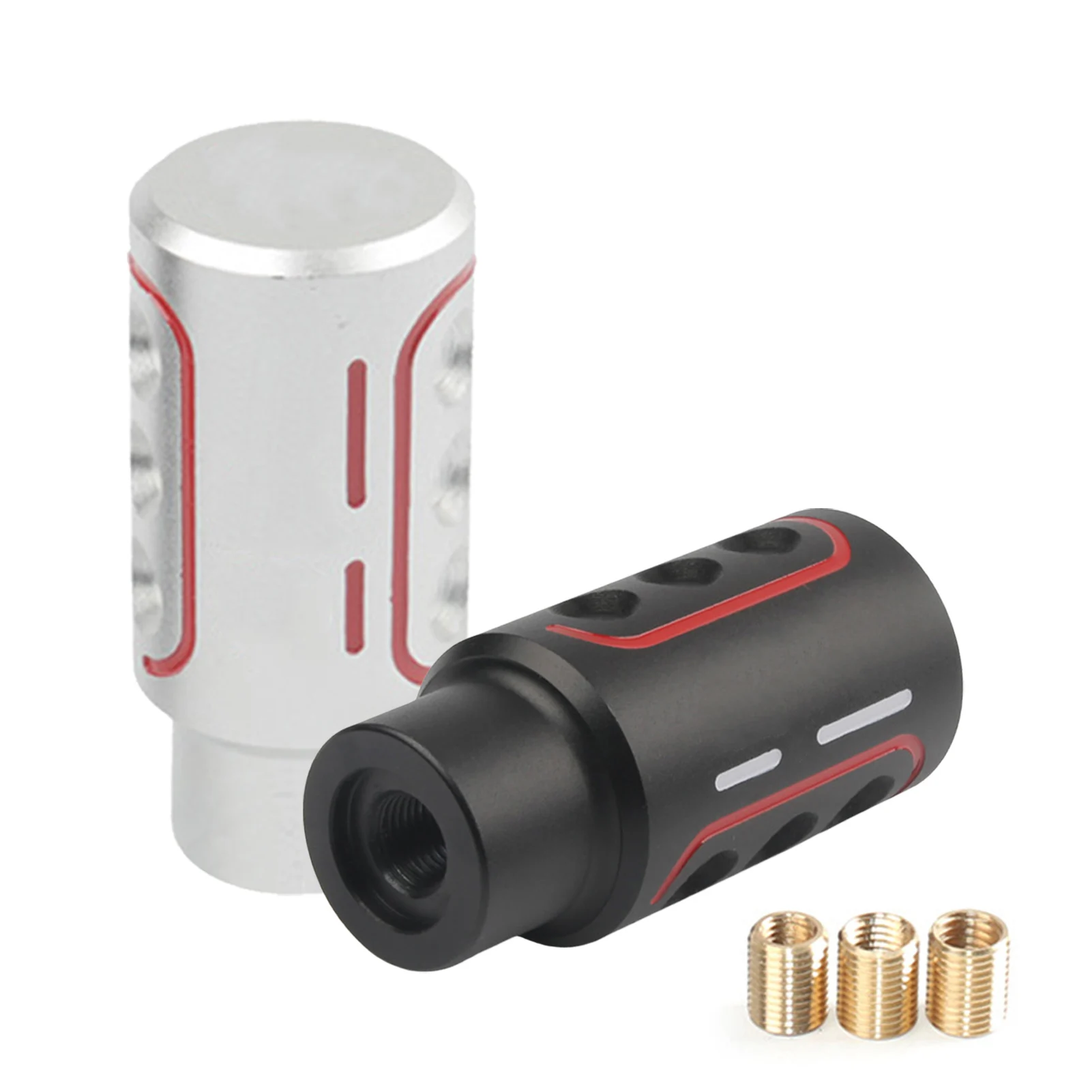 

Cars Metal Gearshift Head Racing Style Modified Gear Knob Head High-quality Manual Shift Lever With Screw-type Shift Knobs
