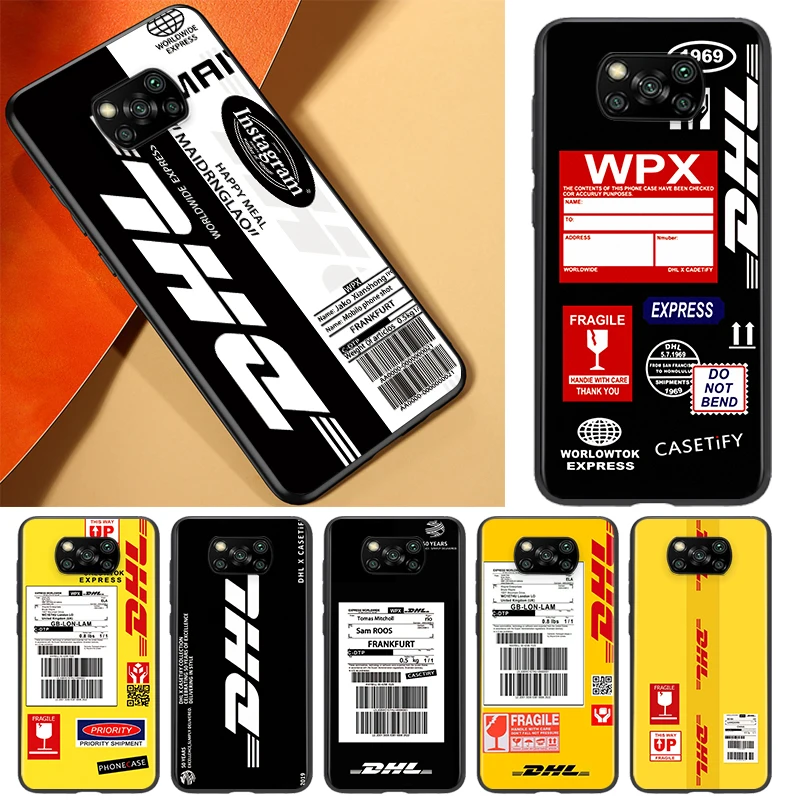 

Dhl Express Phone Case For Xiaomi Civi Play Mix 3 A2 A1 6X 5X Poco X3 NFC F3 GT M3 M2 X2 F2 Pro C3 F1 Black Soft
