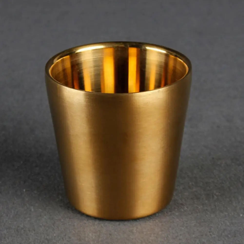 

Double Wall Coffee Wine Beer Stainless Steel Mugs Cups Tumbler Bar Drinkware