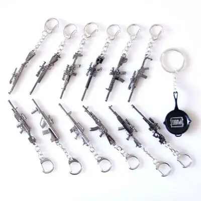 Классический стрельба игра брелок пистолет подмашина снайперский револьвер AK 47