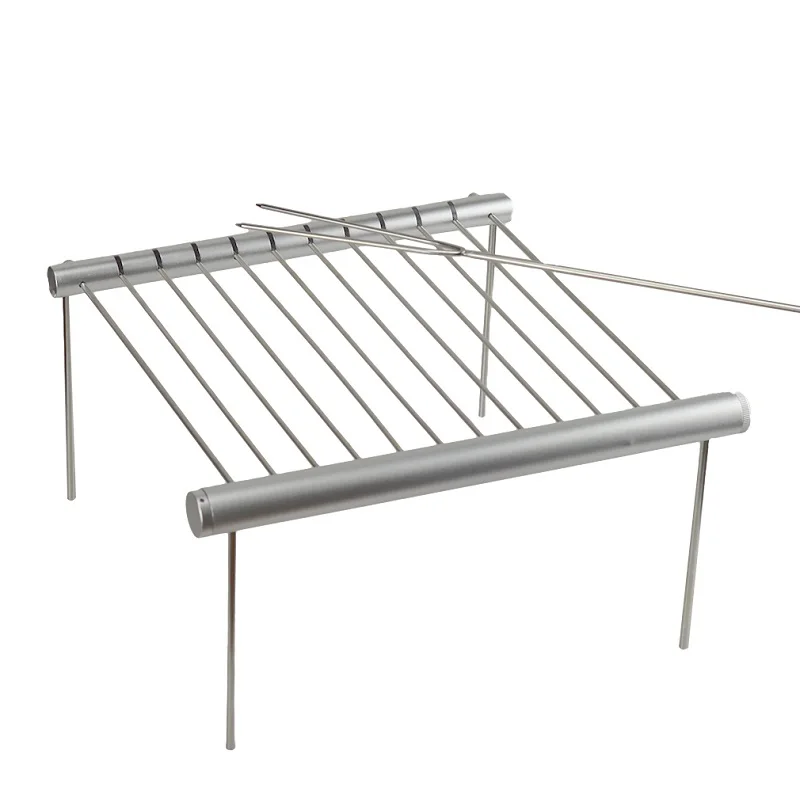 

New Arrive Mini Pocket BBQ Grill Portable Stainless Steel BBQ Grill Folding BBQ Grill Barbecue Accessories For Home Park Use