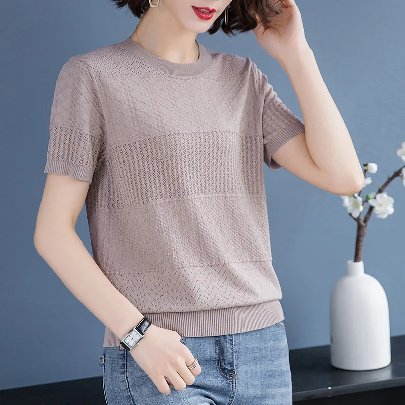 

2020 Women Short red Sleeve Shirt Top Garment