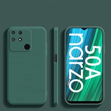 For Realme Narzo 50A Case Realme Narzo 50A 50i 30A 30 Pro Cover Shockproof Liquid Silicone TPU Phone Back Case Realme Narzo 50A For Realme Narzo 50A Case Realme Narzo 50A 50i 30A 30 Pro Cover Shockproof Liquid Silicone TPU Phone Back Case Realme Narzo 50A