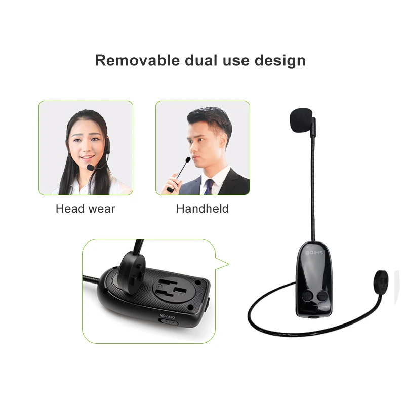 Профессиональный UHF микрофон беспроводной портативный конденсаторный