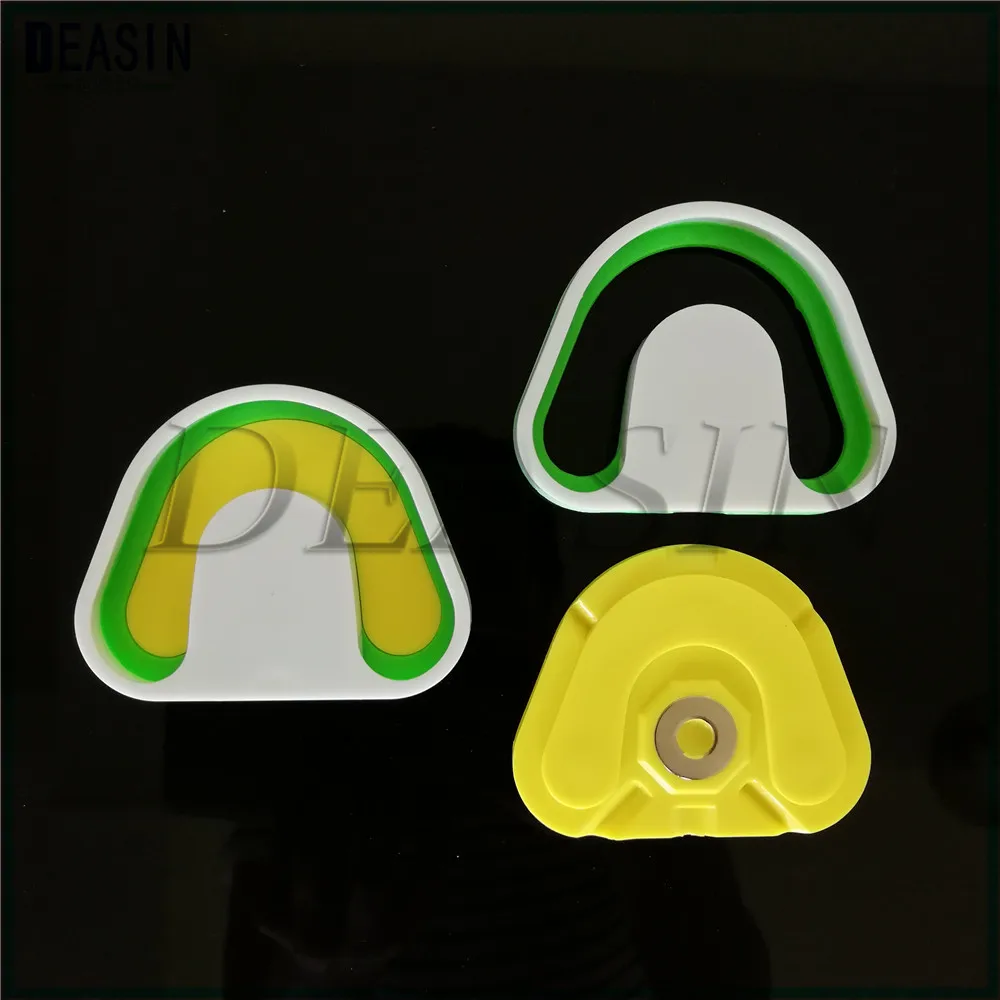 6 шт. магнитные пластины для стоматологической лаборатории в форме основания |